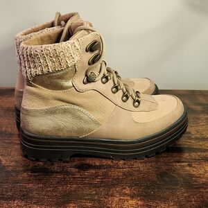 Blowfish Malibu Herstory Lace-up Boots - Women's size 7